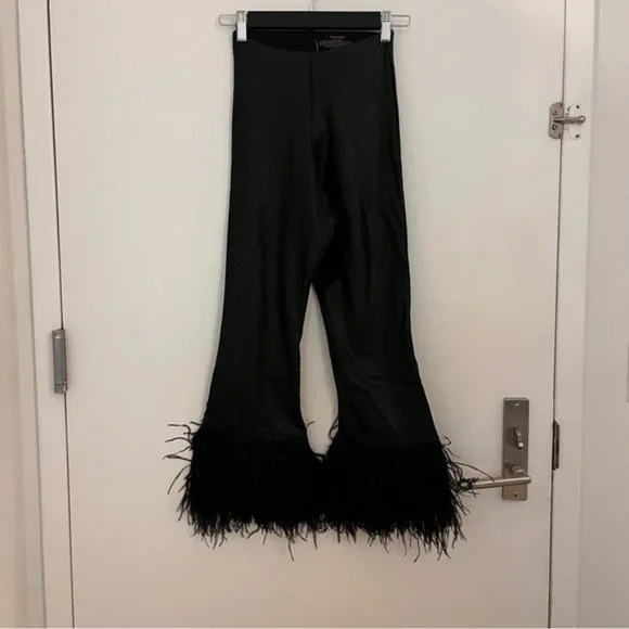 Commando Faux Leather Feather Leggings - Picture 2 of 7